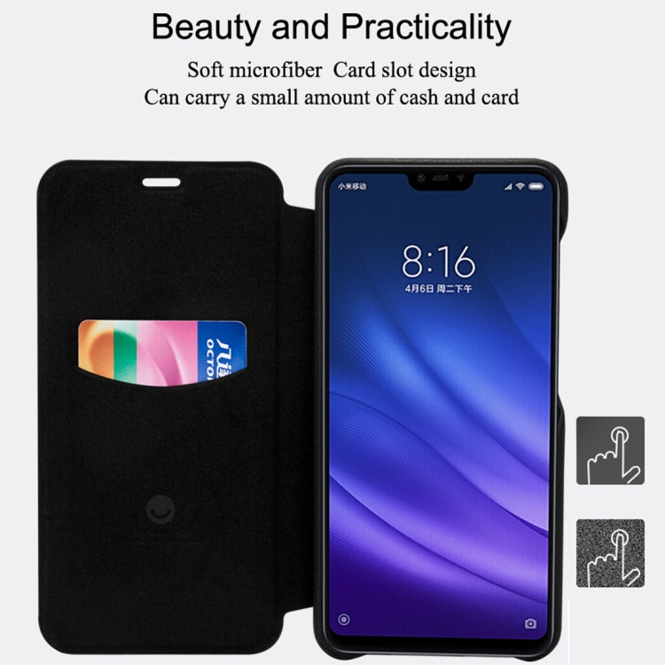 lenuo Ledream Series Litchi Texture Horizontal Flip PU Leather Case for Xiaomi Mi 8 Lite, with Card Slot