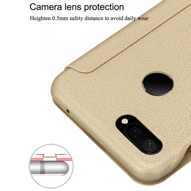 lenuo Ledream Series Litchi Texture Horizontal Flip PU Leather Case for Xiaomi Mi 8 Lite, with Card Slot