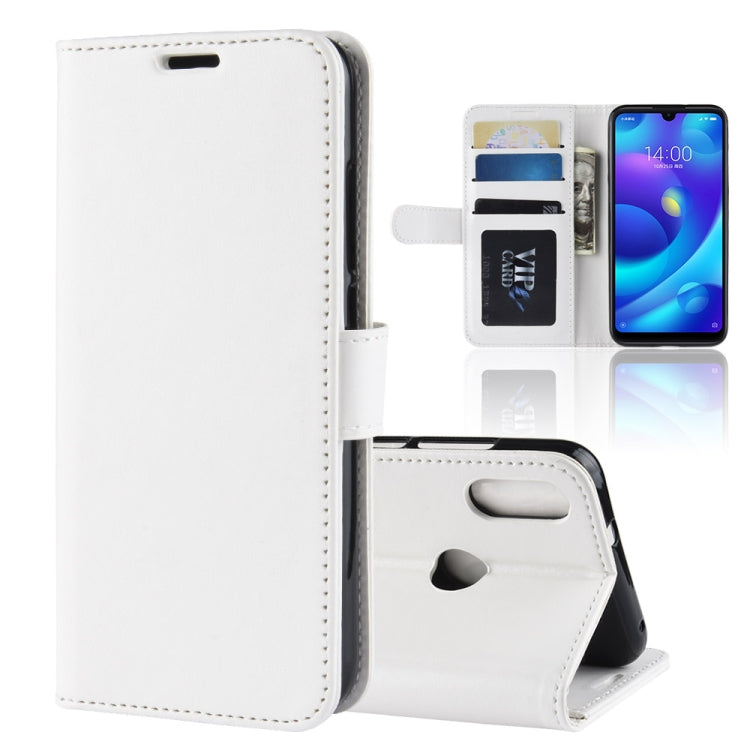 R64 Texture Single Fold Horizontal Flip Leather Case for Xiaomi Mi Play, with Holder & Wallet & Card Slots & Photo Frame