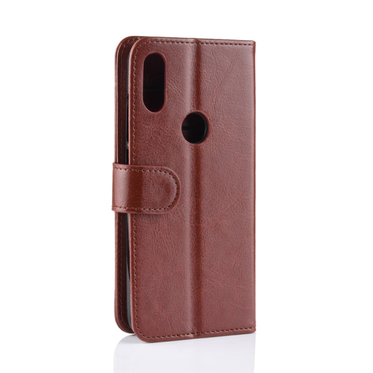 R64 Texture Single Fold Horizontal Flip Leather Case for Xiaomi Mi Play, with Holder & Wallet & Card Slots & Photo Frame