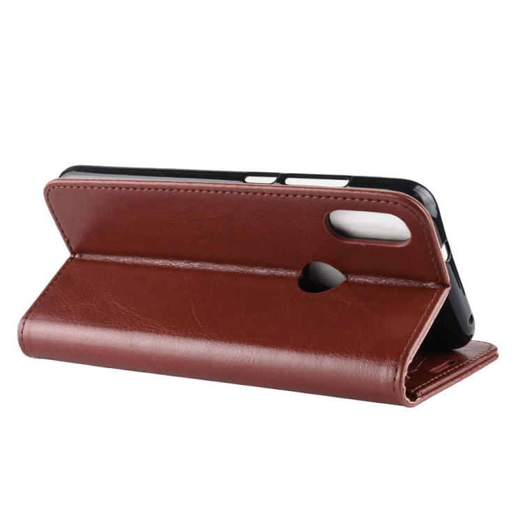 R64 Texture Single Fold Horizontal Flip Leather Case for Xiaomi Mi Play, with Holder & Wallet & Card Slots & Photo Frame