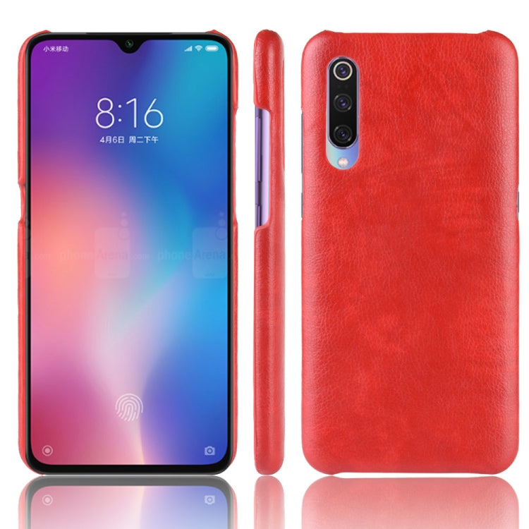 Shockproof Litchi Texture PC + PU Case for Xiaomi Mi 9