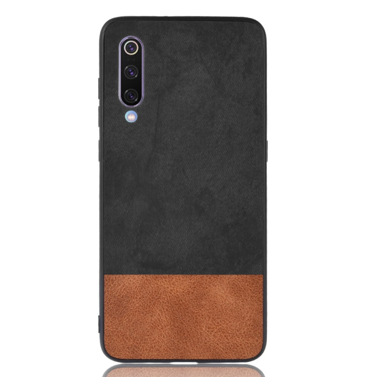 Shockproof Color Matching Denim PC + PU + TPU Case for Xiaomi Mi 9