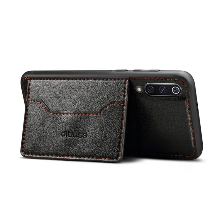 Dibase Crazy Horse Texture PU Leather Case for Xiaomi Mi 9, with Holder & Card Slot