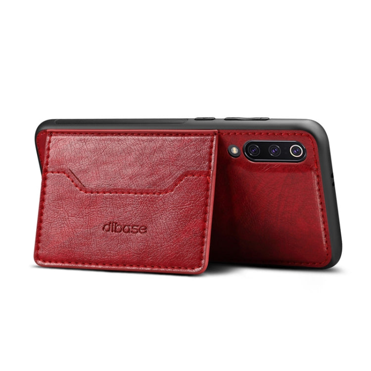 Dibase Crazy Horse Texture PU Leather Case for Xiaomi Mi 9, with Holder & Card Slot