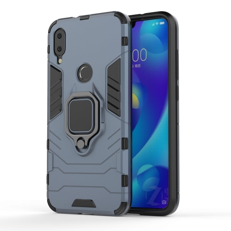PC + TPU Shockproof Protective Case for Xiaomi Mi Play, with Magnetic Ring Holder