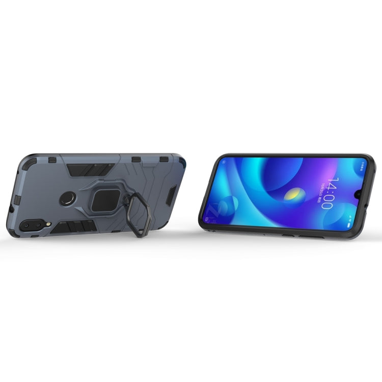 PC + TPU Shockproof Protective Case for Xiaomi Mi Play, with Magnetic Ring Holder