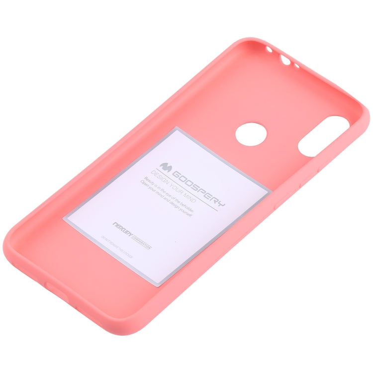 GOOSPERY SOFT FEELING Liquid TPU Drop-proof Soft Case for Xiaomi Redmi Note 7
