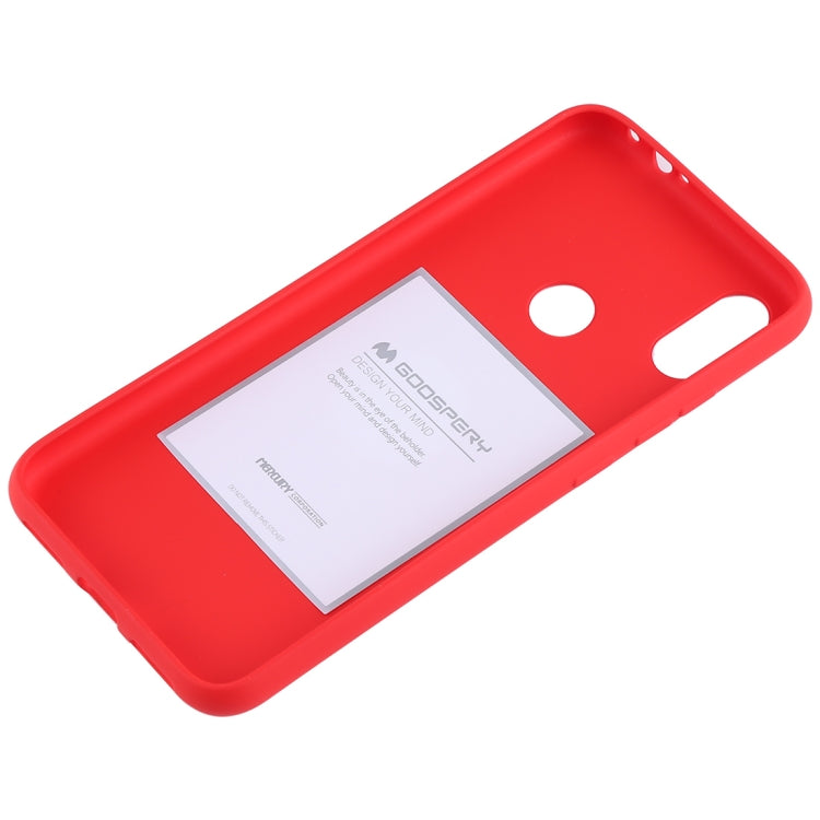 GOOSPERY SOFT FEELING Liquid TPU Drop-proof Soft Case for Xiaomi Redmi Note 7