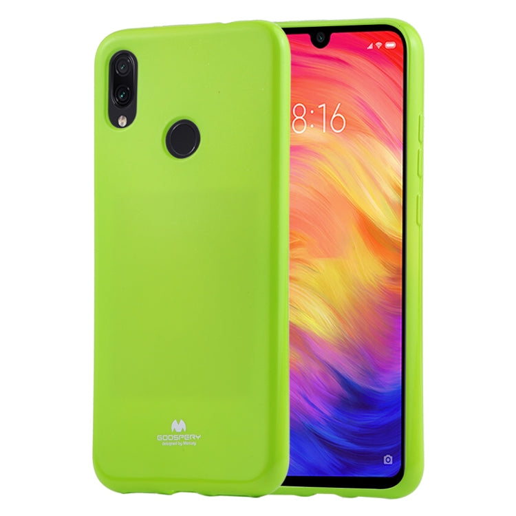 GOOSPERY I JELLY Metal Series Shockproof Soft TPU Case for Xiaomi Redmi Note 7