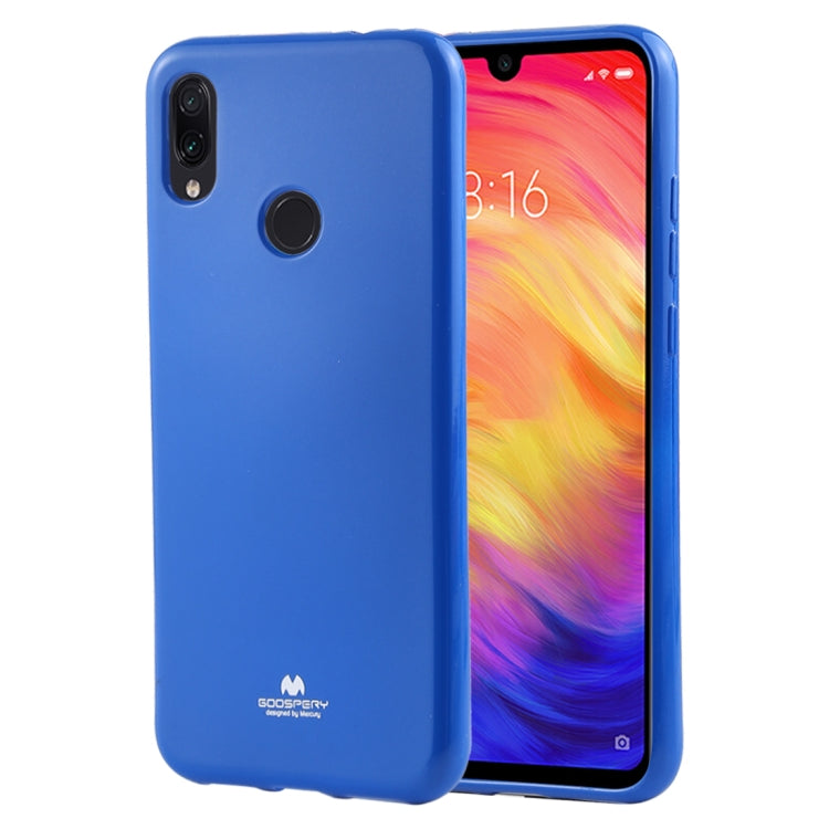 GOOSPERY I JELLY Metal Series Shockproof Soft TPU Case for Xiaomi Redmi Note 7