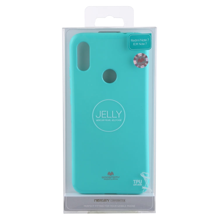 GOOSPERY I JELLY Metal Series Shockproof Soft TPU Case for Xiaomi Redmi Note 7