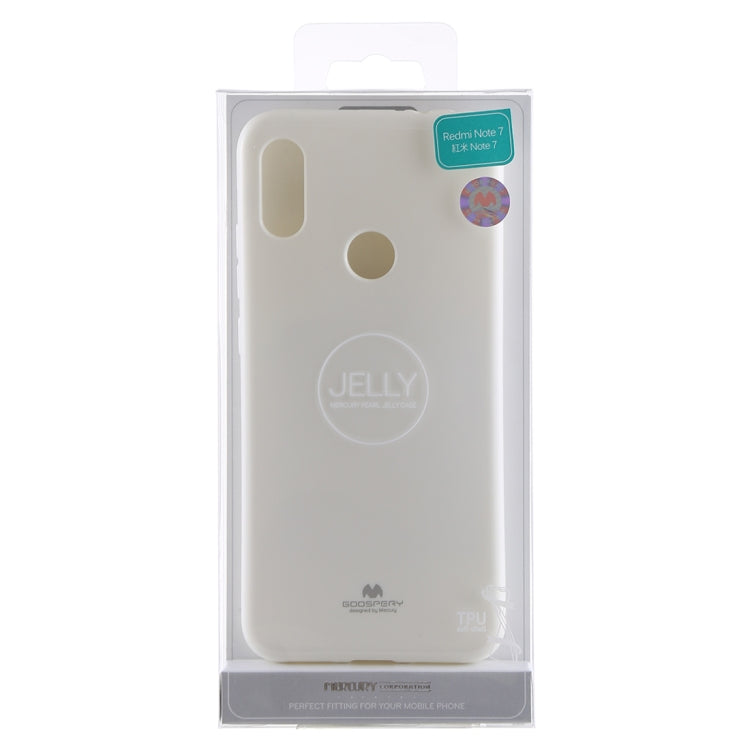 GOOSPERY I JELLY Metal Series Shockproof Soft TPU Case for Xiaomi Redmi Note 7