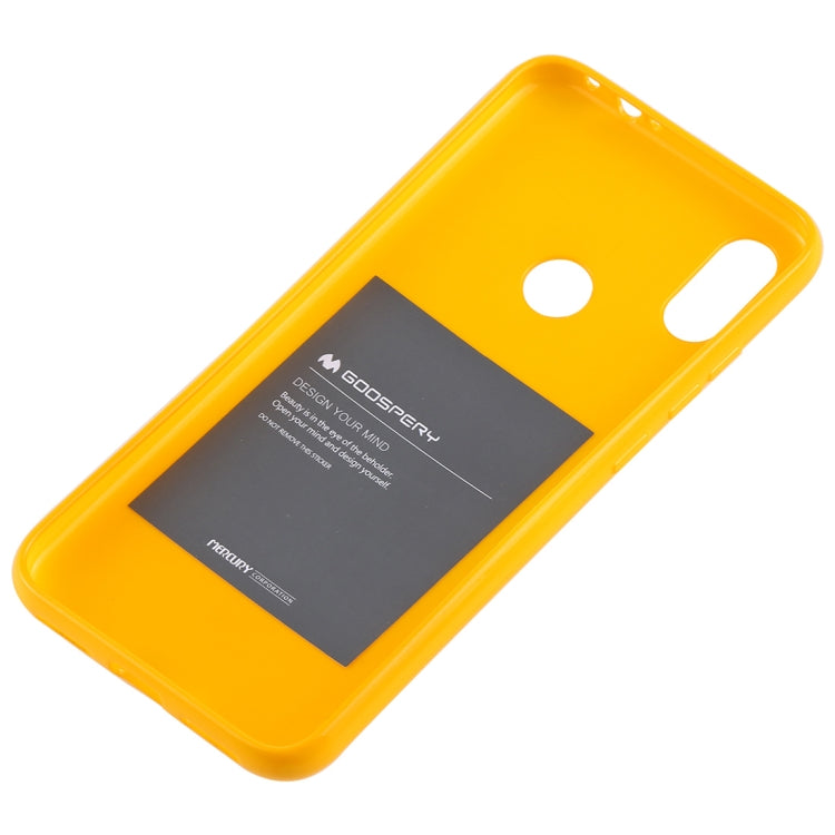 GOOSPERY I JELLY Metal Series Shockproof Soft TPU Case for Xiaomi Redmi Note 7