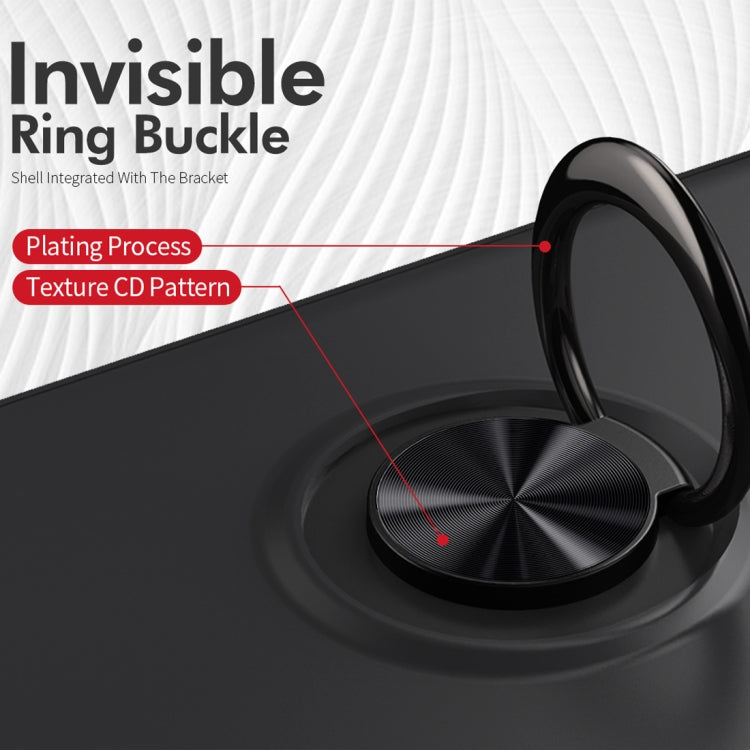 lenuo Shockproof TPU Case for Xiaomi Mi 8 Lite, with Invisible Holder