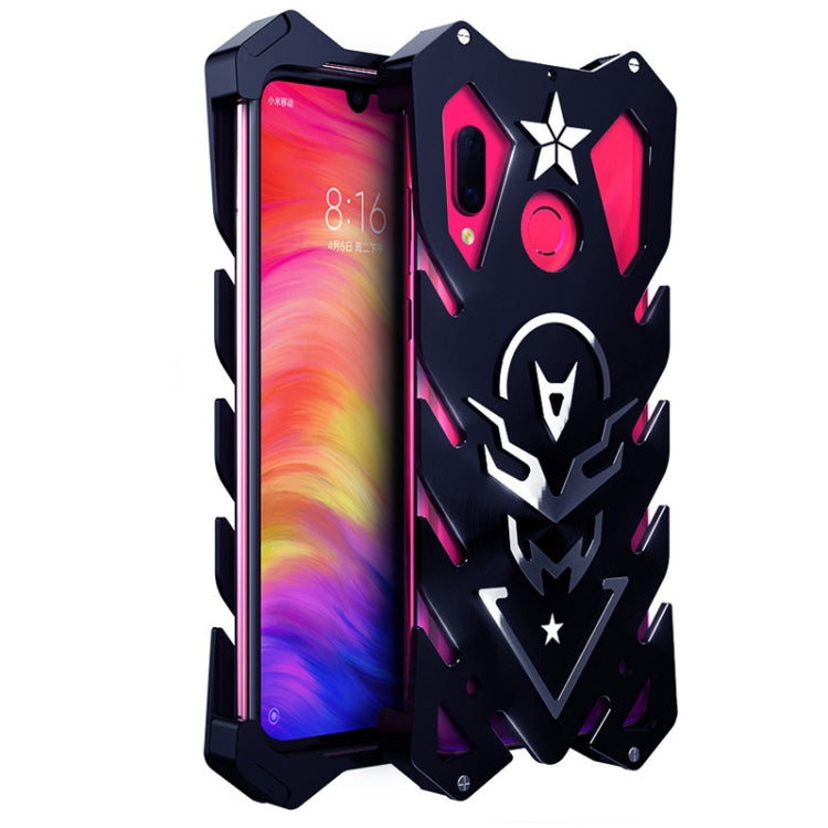 Vulcan Pattern Shockproof Protective Case for Xiaomi Redmi Note 7 (Black)