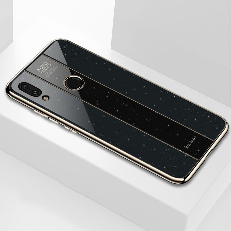 Electroplated Mirror Glass Case for Xiaomi Redmi Note 7