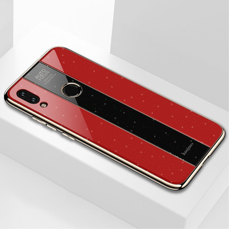 Electroplated Mirror Glass Case for Xiaomi Redmi Note 7