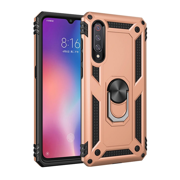 Sergeant Armor Shockproof TPU + PC Protective Case for Xiaomi Mi 9, with 360 Degree Rotation Holder
