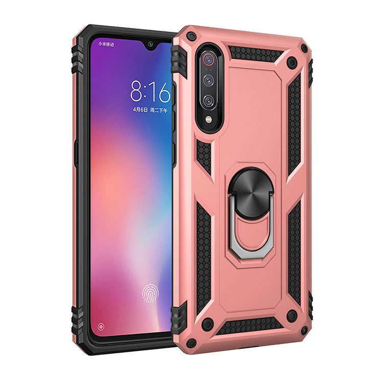 Sergeant Armor Shockproof TPU + PC Protective Case for Xiaomi Mi 9, with 360 Degree Rotation Holder