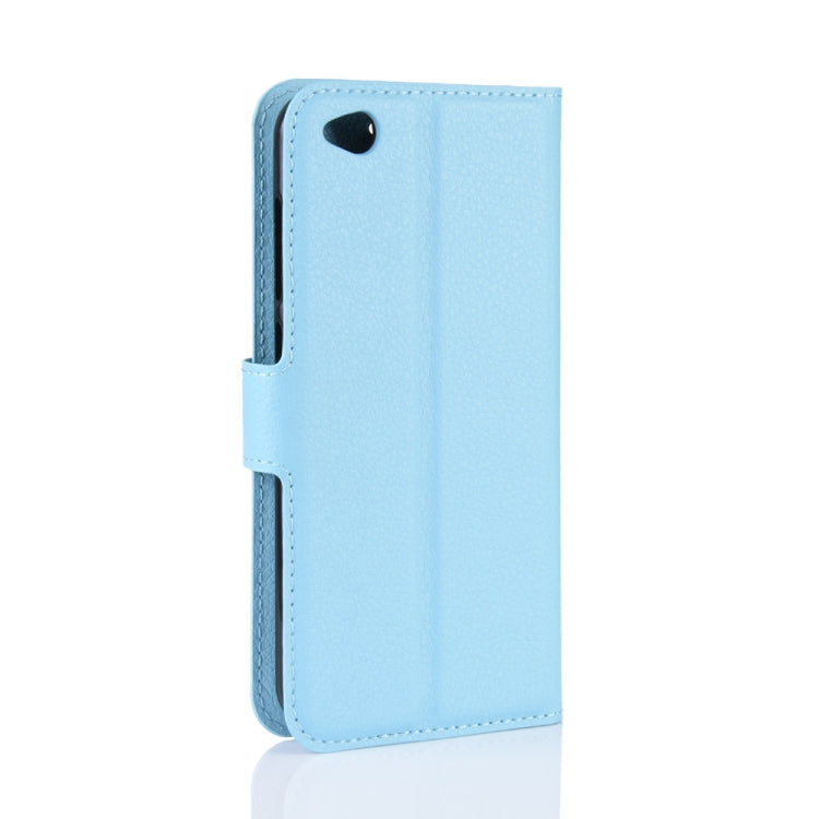 Litchi Texture Horizontal Flip Leather Case for Xiaomi Redmi Go, with Wallet & Holder & Card Slots