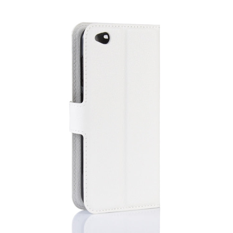 Litchi Texture Horizontal Flip Leather Case for Xiaomi Redmi Go, with Wallet & Holder & Card Slots