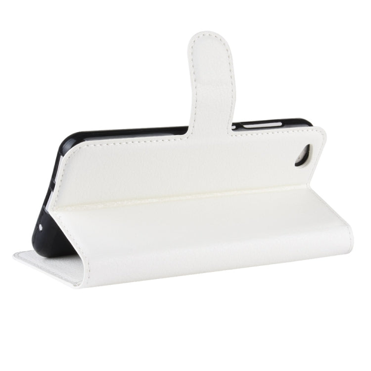 Litchi Texture Horizontal Flip Leather Case for Xiaomi Redmi Go, with Wallet & Holder & Card Slots