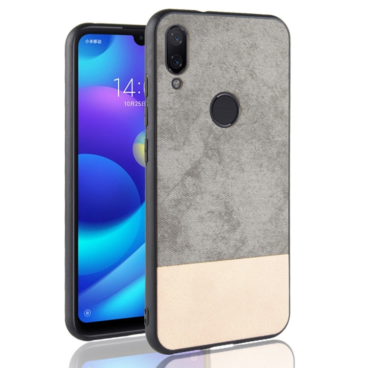 Shockproof Color Matching Denim PC + PU + TPU Case for Xiaomi Redmi 7