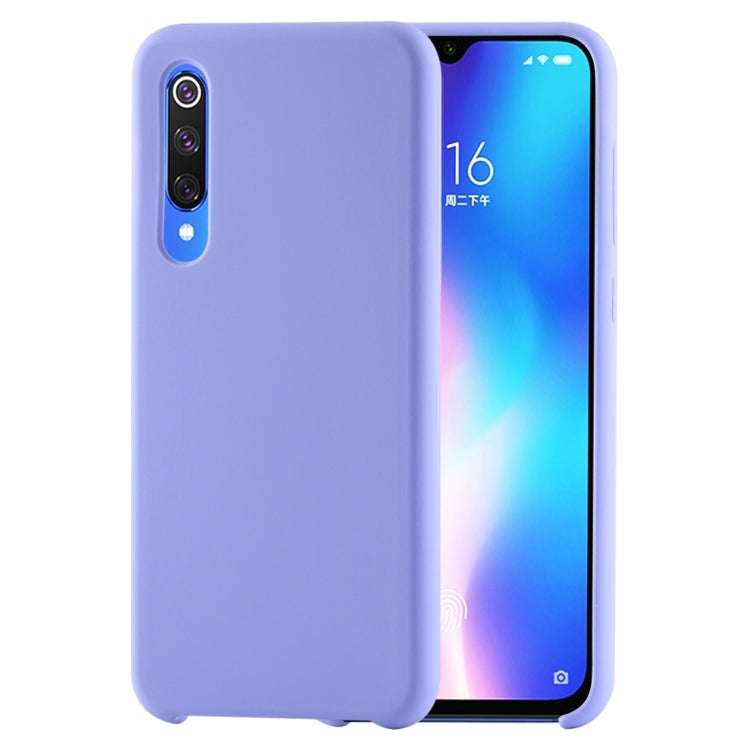 Solid Color Liquid Silicone Shockproof Case for Xiaomi Mi 9 SE