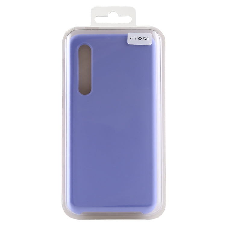 Solid Color Liquid Silicone Shockproof Case for Xiaomi Mi 9 SE