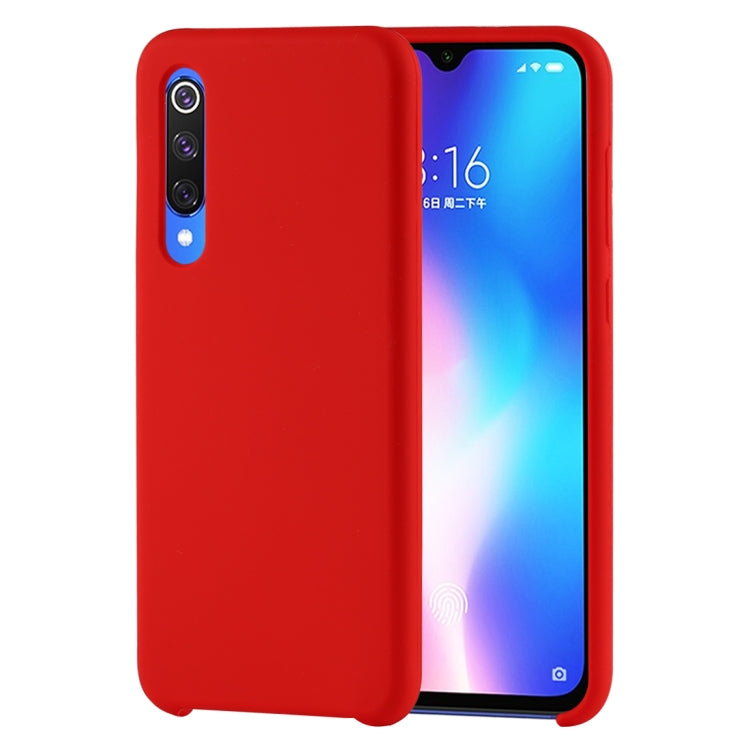 Solid Color Liquid Silicone Shockproof Case for Xiaomi Mi 9 SE