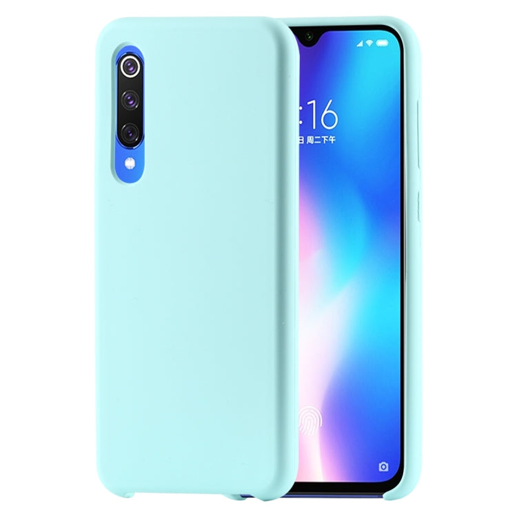 Solid Color Liquid Silicone Shockproof Case for Xiaomi Mi 9 SE