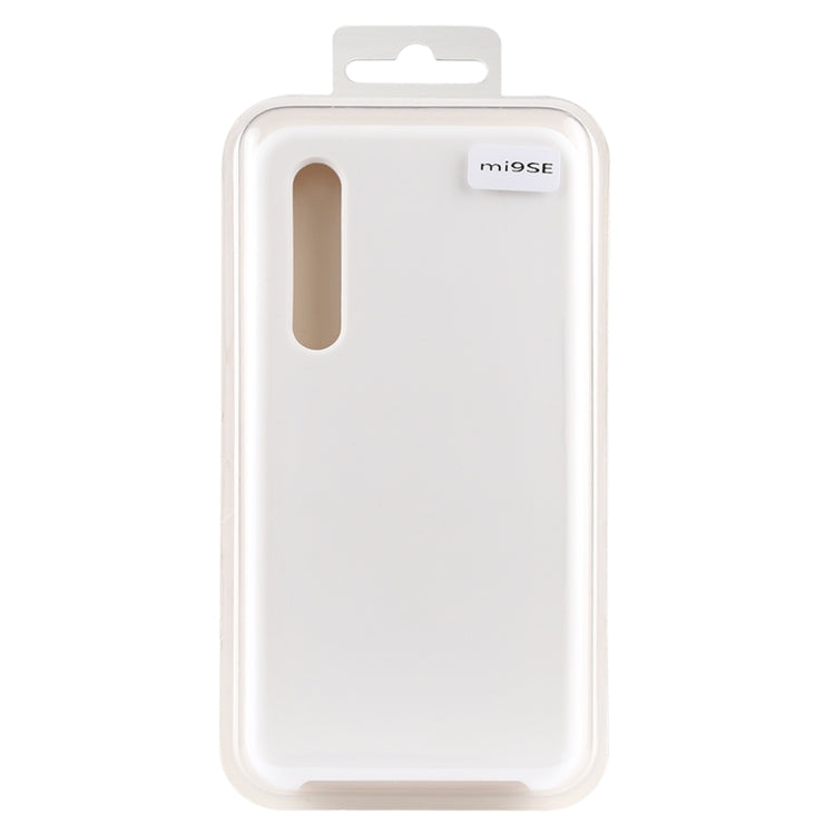 Solid Color Liquid Silicone Shockproof Case for Xiaomi Mi 9 SE