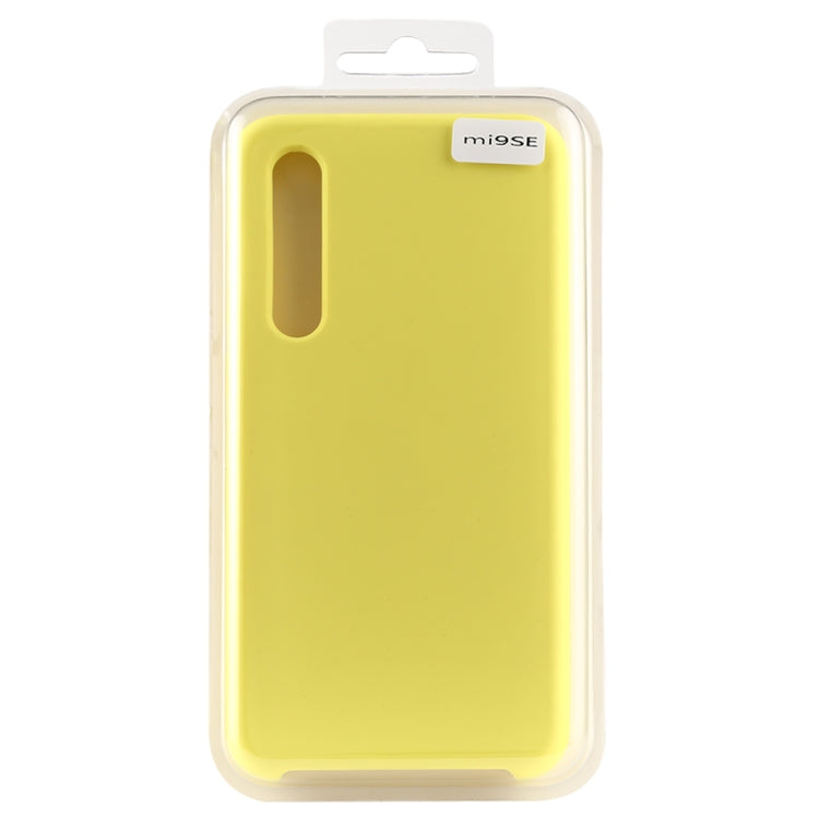 Solid Color Liquid Silicone Shockproof Case for Xiaomi Mi 9 SE
