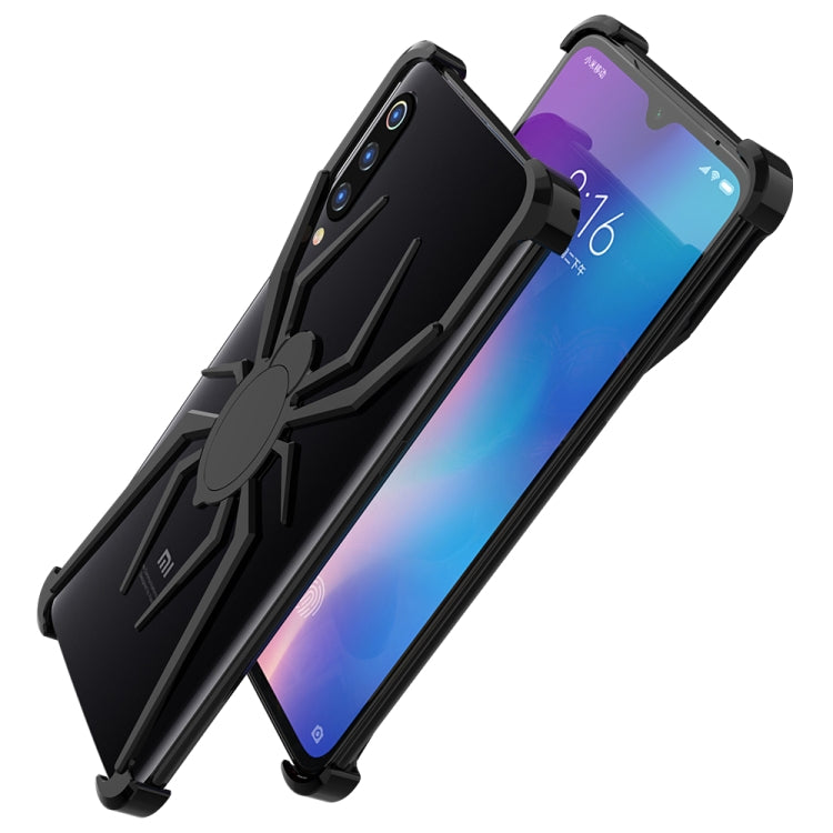 R-JUST Buckle Spider Mobile Phone Case for Xiaomi Mi 9(Black)