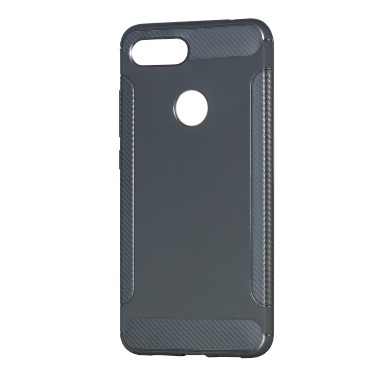 Carbon Fiber Anti-slip TPU Protective Case for Xiaomi Mi 8 Lite