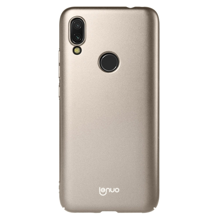 lenuo Leshield Series Ultra-thin PC Case for Xiaomi Redmi 7(Gold)