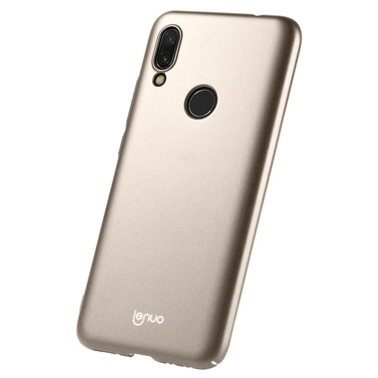 lenuo Leshield Series Ultra-thin PC Case for Xiaomi Redmi 7(Gold)
