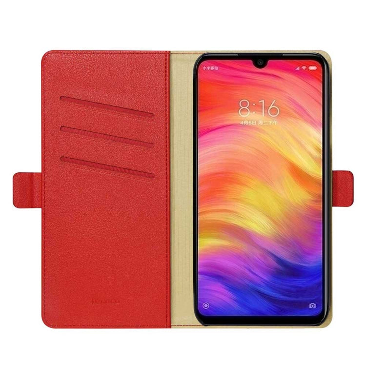 DZGOGO MILO Series PC + PU Horizontal Flip Leather Case for Xiaomi Redmi 7 / Redmi Y3, with Holder & Card Slot & Wallet