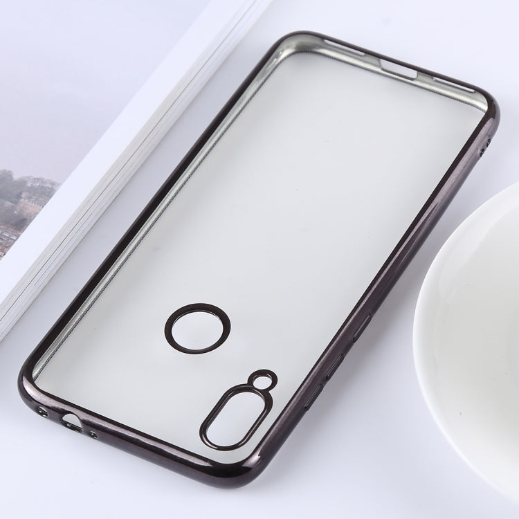 Ultra-thin Electroplating Soft TPU Protective Back Cover Case for Xiaomi Redmi Note 7