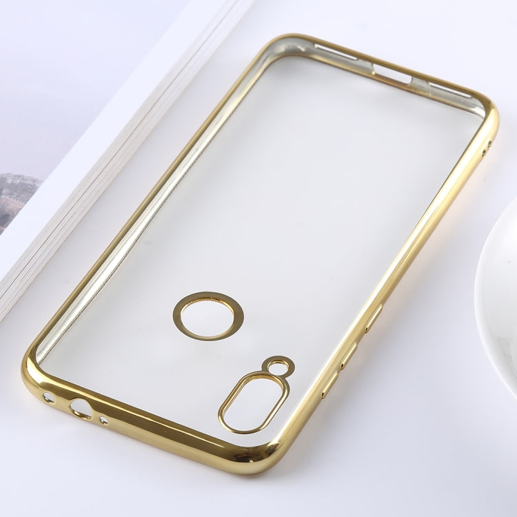 Ultra-thin Electroplating Soft TPU Protective Back Cover Case for Xiaomi Redmi Note 7