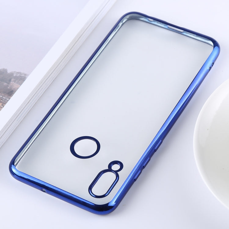 Ultra-thin Electroplating Soft TPU Protective Back Cover Case for Xiaomi Redmi Note 7
