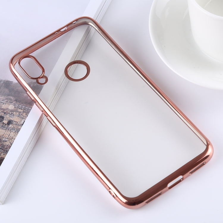 Ultra-thin Electroplating Soft TPU Protective Back Cover Case for Xiaomi Redmi Note 7