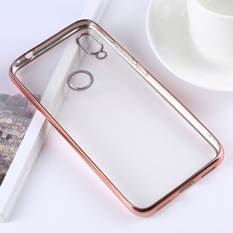 Ultra-thin Electroplating Soft TPU Protective Back Cover Case for Xiaomi Redmi Note 7