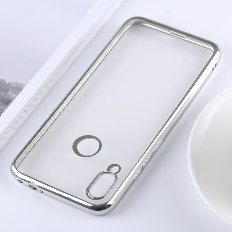 Ultra-thin Electroplating Soft TPU Protective Back Cover Case for Xiaomi Redmi Note 7