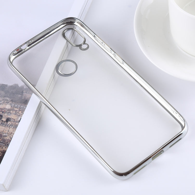 Ultra-thin Electroplating Soft TPU Protective Back Cover Case for Xiaomi Redmi Note 7