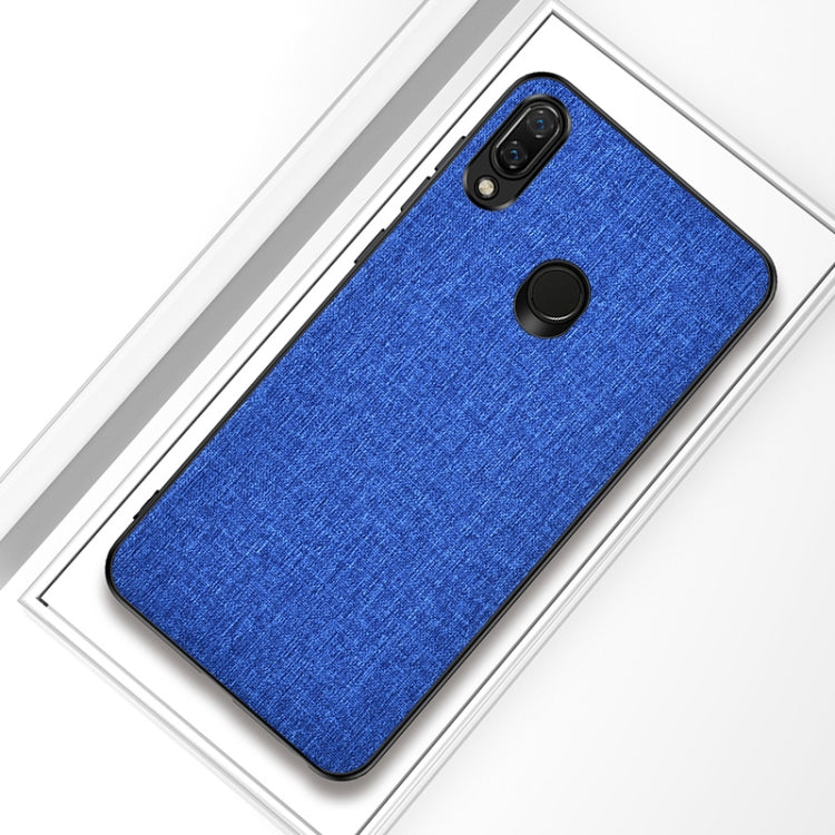 Shockproof Cloth Texture PC+ TPU Protective Case for Xiaomi Redmi Note 7