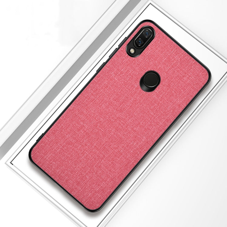 Shockproof Cloth Texture PC+ TPU Protective Case for Xiaomi Redmi Note 7