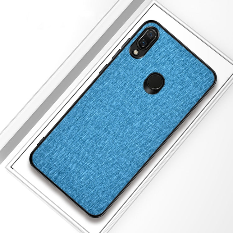 Shockproof Cloth Texture PC+ TPU Protective Case for Xiaomi Redmi Note 7