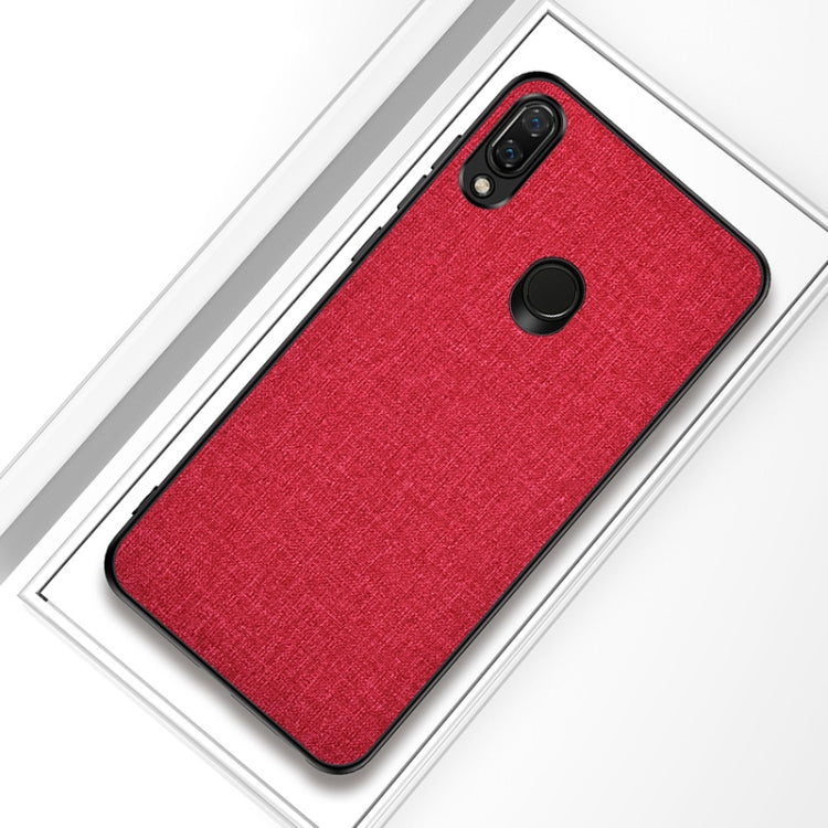Shockproof Cloth Texture PC+ TPU Protective Case for Xiaomi Redmi Note 7